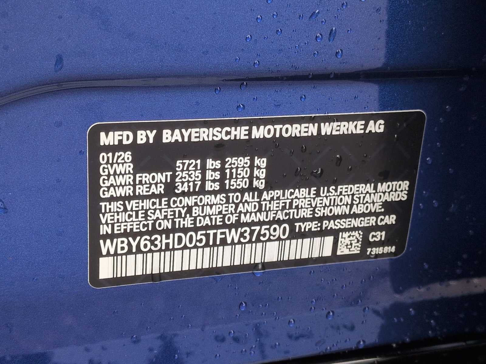 2026 BMW i4 eDrive40