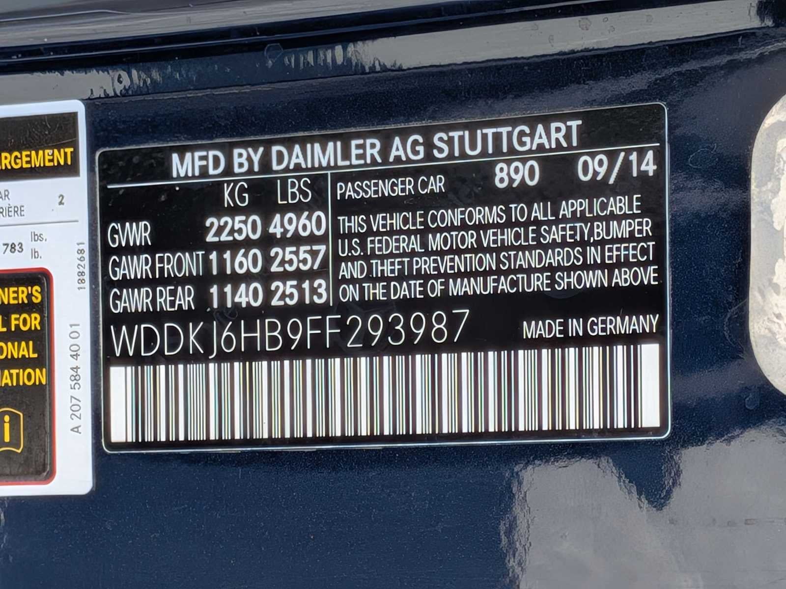 Mercedes-Benz E 400 de 2015