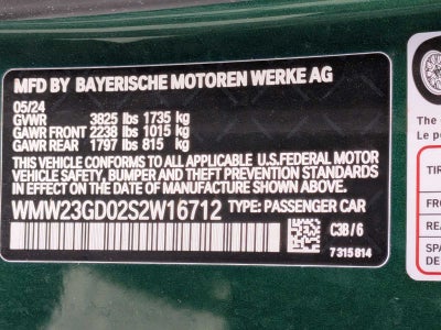 2025 MINI Techo Duro 2 Puertas Cooper S