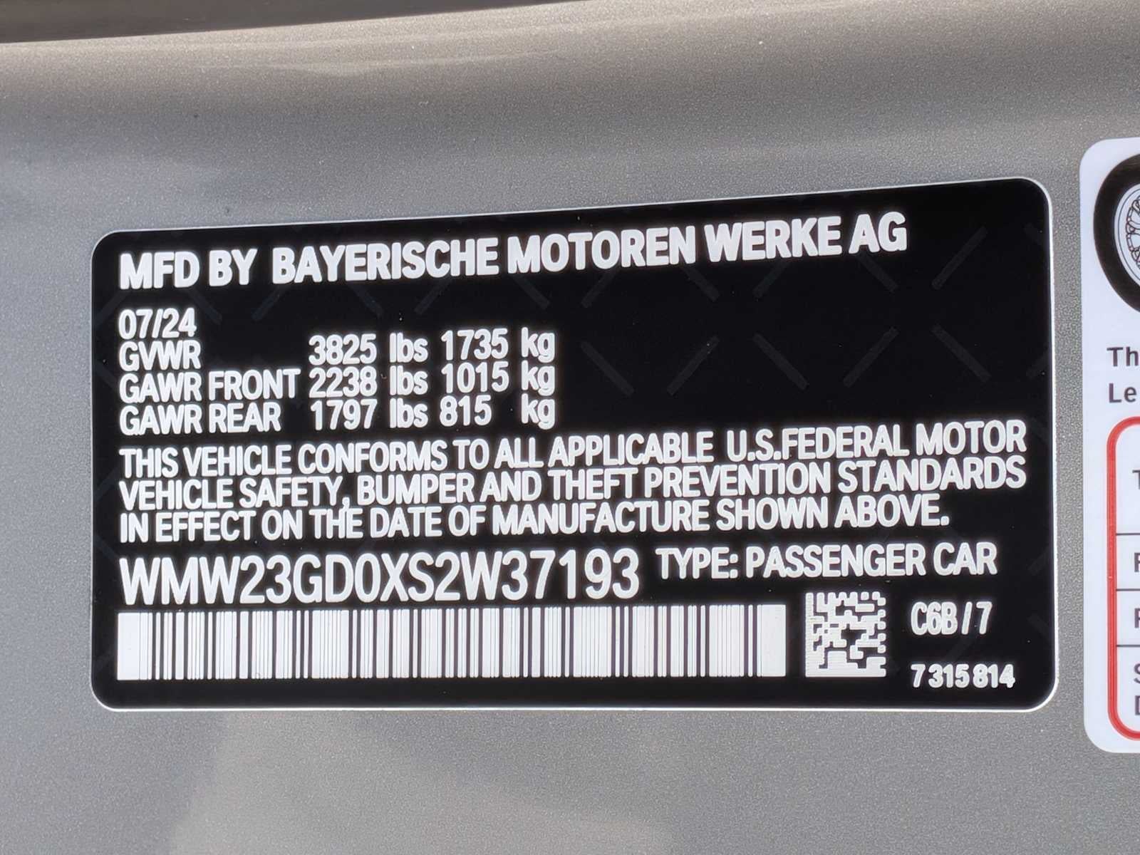 2025 MINI HARDTOP 2 PUERTAS Cooper S