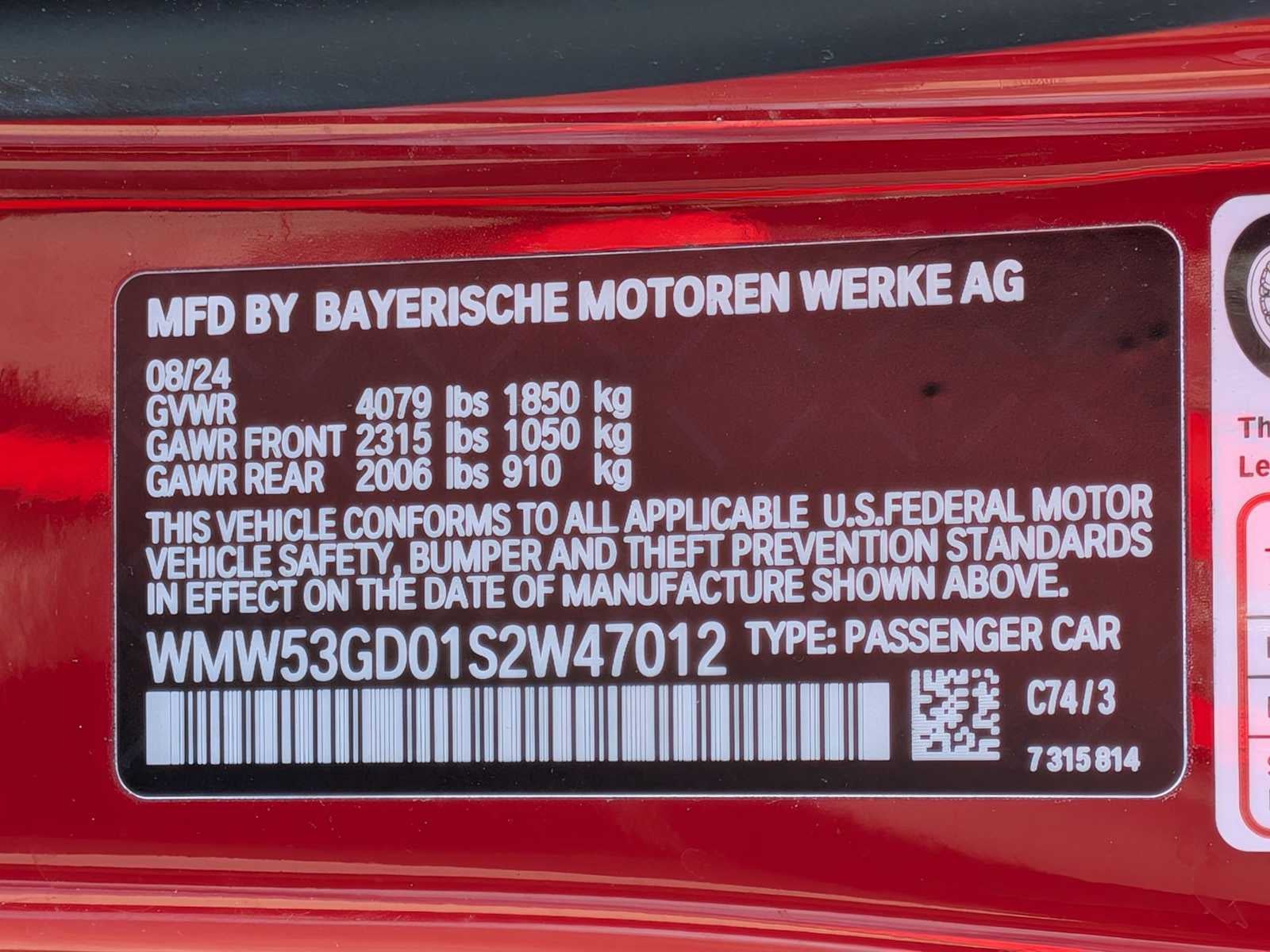 2025 MINI HARDTOP 4 PUERTAS Cooper S