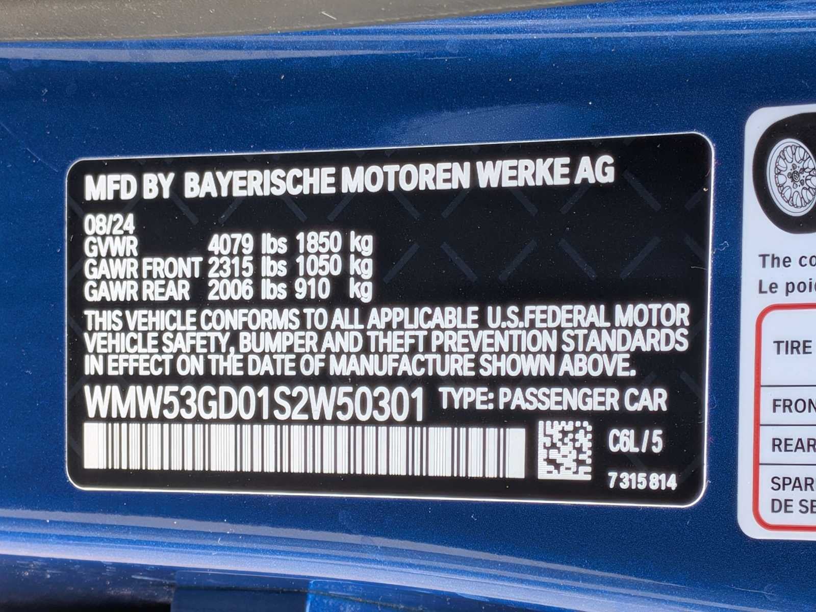 2025 MINI HARDTOP 4 PUERTAS Cooper S