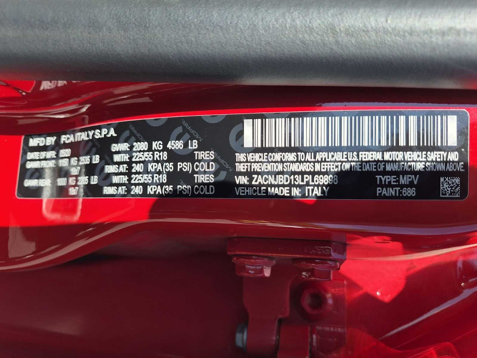 Jeep Renegade Limited 2020