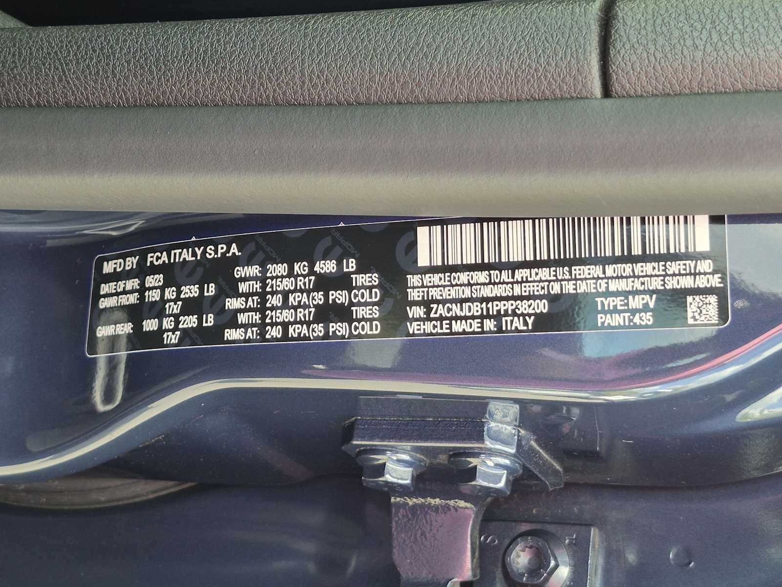 Jeep Renegade Latitude 2023