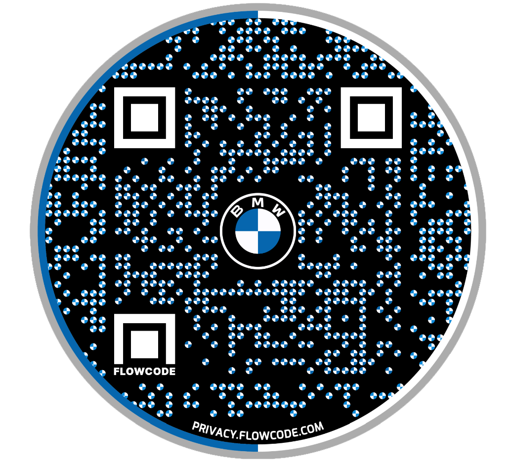Código QR de la aplicación BMW