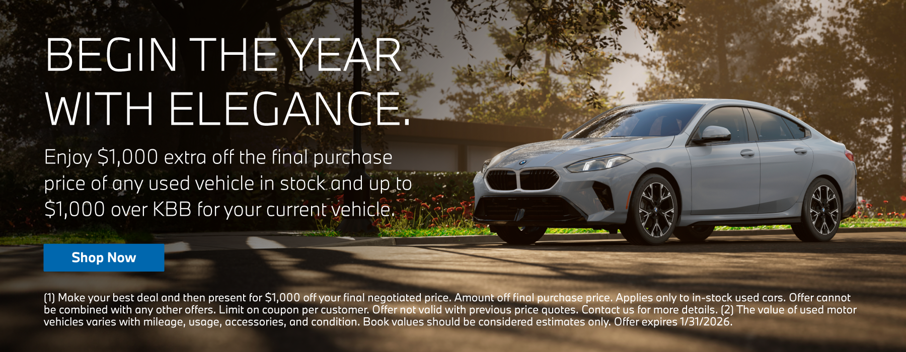 Comience el año con elegancia