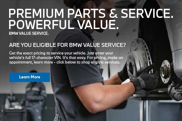 BMW Value Service
