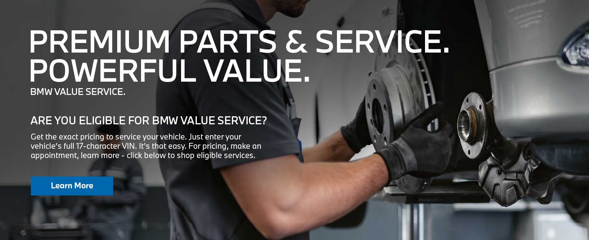 BMW Value Service
